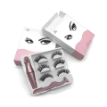 Eyelashes magnéticos com pacote personalizado
